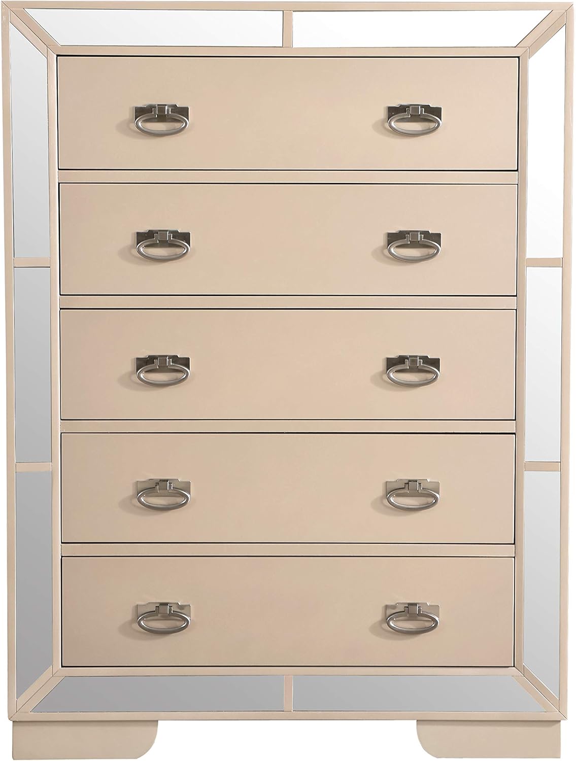 🗄️ Elegant Pearl-Finish Storage Chest – Stylish & Functional 🏡✨