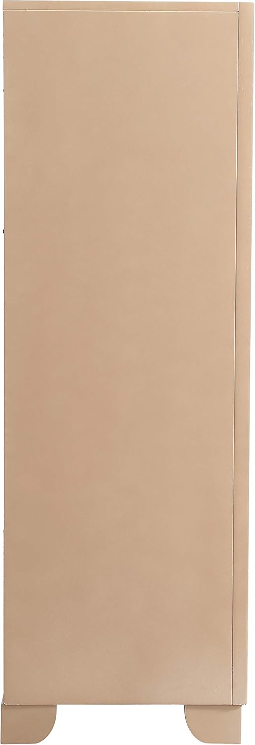 🗄️ Elegant Pearl-Finish Storage Chest – Stylish & Functional 🏡✨