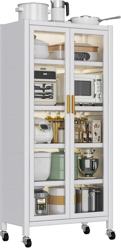 ✨ Multi-Level Kitchen Storage Rack – Open Shelf Organizer for Home 🏠🍳