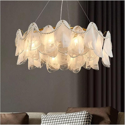 ✨ Modern Crystal Pendant Light – Elegant Home Décor & Ambient Lighting 💡🌟