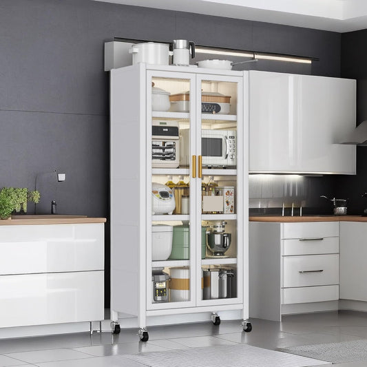 ✨ Multi-Level Kitchen Storage Rack – Open Shelf Organizer for Home 🏠🍳