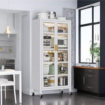 ✨ Multi-Level Kitchen Storage Rack – Open Shelf Organizer for Home 🏠🍳