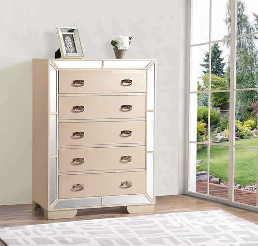 🗄️ Elegant Pearl-Finish Storage Chest – Stylish & Functional 🏡✨